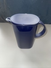 TUPPERWARE ♔ PRELUDIO  Kanne Saftkanne Milchkanne mit Deckel blau  1,7 Liter
