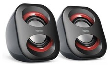 Hama PC Lautsprecher Sonic Mobil 183 (USB 3.0, 3,5 mm Klinke, 3 W, aktive Boxen