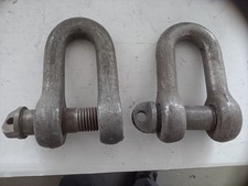 2Schwerlast Schäkel,18x10cm;3,5 kg,Kuhmaul,Kran,Bagger,Traktor,Werkstattauflösu