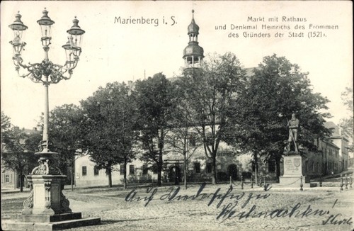 Marienberg erzgebirge - ak,