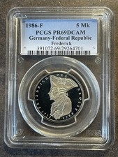 BRD 5DM 1985-F Friedrich der