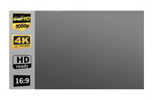 ALR Beamer Leinwand hoch Kontrast Leinwandtuch Stoff Projektor high Gain 4k 120"