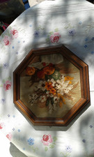 Stickbild im gerahmten