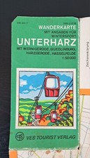 Hist. Wanderkarte Unterharz