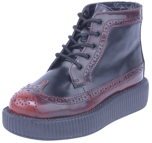 Tuk burgundy smooth leather - smooth,