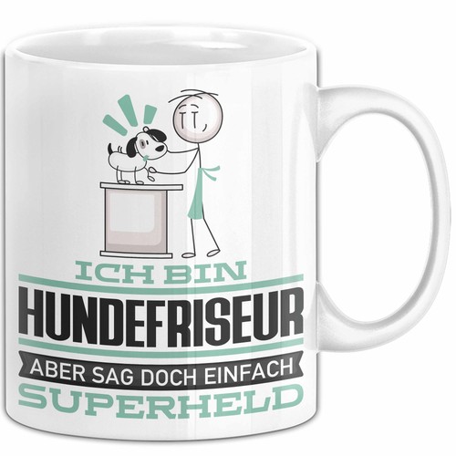 Hundefriseur geschenk tasse - hundefriseur,