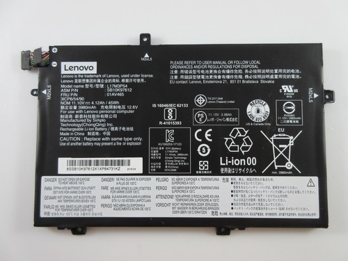 Akku lenovo thinkpad l480 - akku,