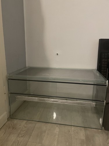 Selbstgebautes glas nagarium - glas,