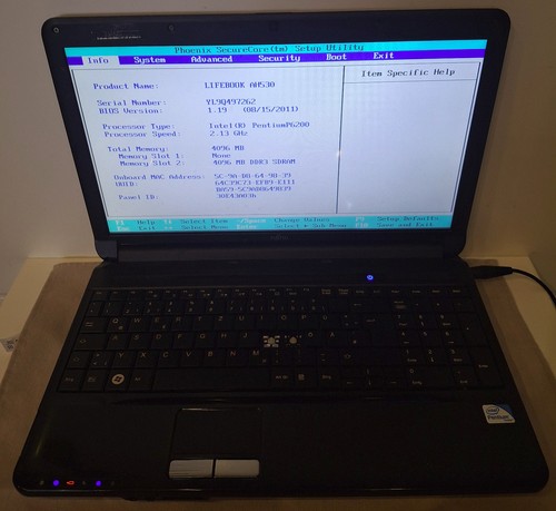 Fujitsu siemens lifebook - fujitsu-siemens,