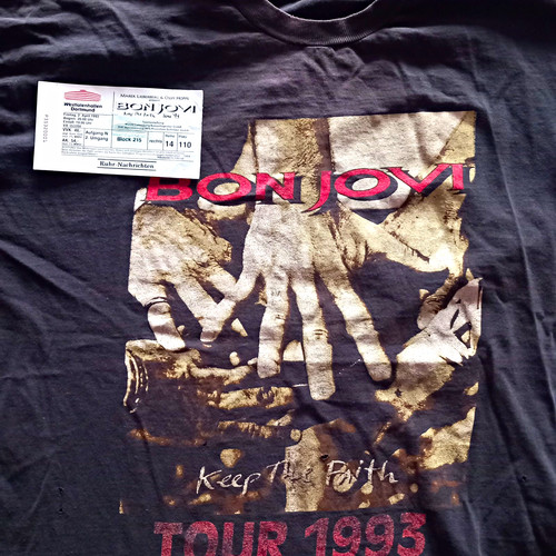 Bon jovi keep the faith - bon, tour