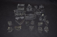 Ausstechformen Keksbackformen Blechformen Vintage 18 Stück