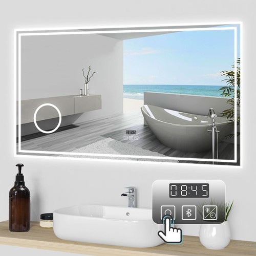 Wandspiegel led badspiegel - wandspiegel,