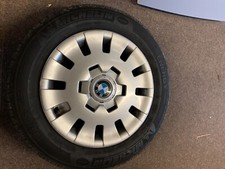 Stahlfelgen mit BMW Radkappen