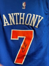 Carmelo Anthony signiertes