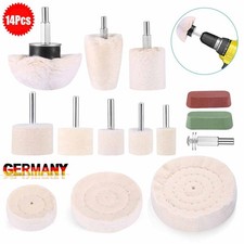 14Stk Polierscheibe Chrom-Alu