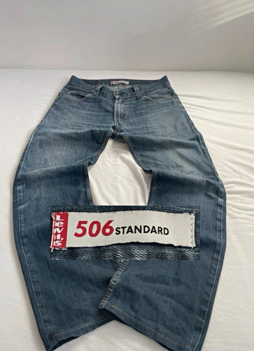 Levi 506 herren jeans blau - jeans,