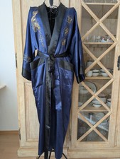 Doppelseitige Kimono Orginal Asiatische Satin Morgenmantel Frauen Kleid Bad Ohne
