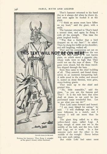 Thor hebt seinen hammer - hammer, kunst