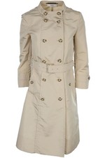 PRADA BEIGE SHELL TRENCHCOAT