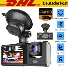 Dual Lens Autokamera Dashcam