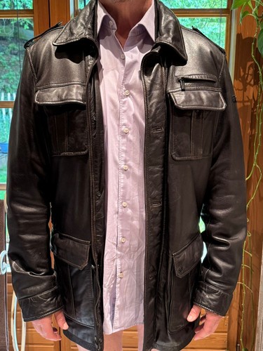 Edle lederjacke herren - edle,