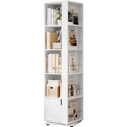 Drehbares bücherregal 360 - drehbares,