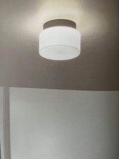 CASABLANCA  DECKENLAMPE DECKENLEUCHTE OROS D10cm Glas Weiß - Matt