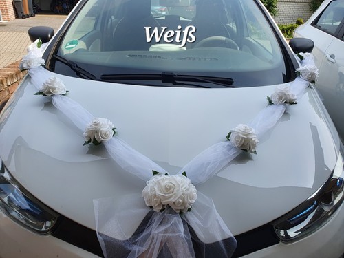 Autoschmuck hochzeit v - hochzeit,