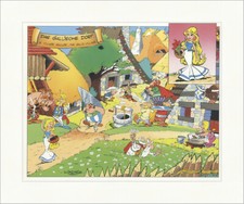 Das Gallische Dorf Gallier Uderzo Asterix Obelix Kunstdruck Plakatwelt 1065