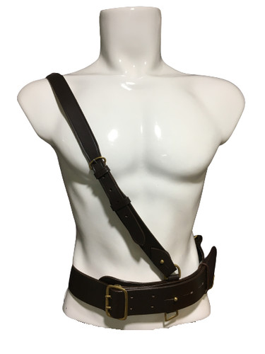 Army dunkelbrauner sam browne - army,