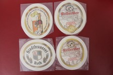 4 versch.  Bierdeckel STADT--BRAUEREI  ROTH  aus Sammlung