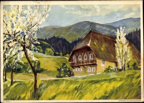 Künstler kück f - ak, kück,