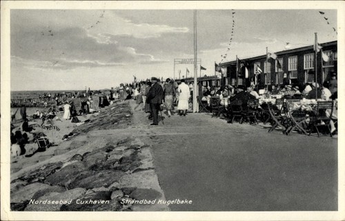 Nordseebad cuxhaven - ak,