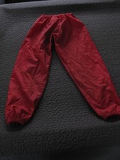 Regenhose * Größe 152 * J Jeantex * Farbe rot * Matschhose