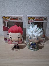 2x Funko Pop Hunter x Hunter Figuren Killua 1106 Hisoka 652