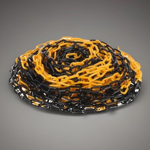 Kette kunststoff schwarz - kette, &