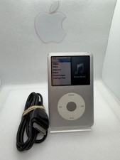 Apple iPod Classic 7. Generation Silber Grau 120GB gebrauchter Zustand #7373