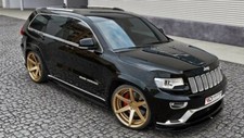 Cup Spoilerlippe Front Ansatz passend für Jeep Grand Cherokee WK2 Summit FL schw