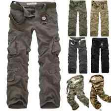 DE Herren Cargohose Lang Cargo