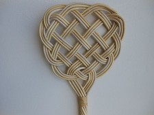 Teppichklopfer Teppich Klopfer Sonne 3-fädig Peddigrohr Pracker Carpet Beater 