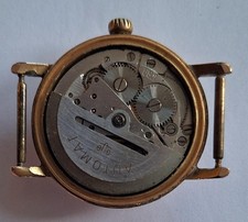 Glashutte Gub Automat Vergoldet Edelstahl gut Zustand funktioniert nicht