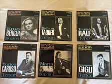 6x LP Eterna – Große Sänger der Vergangenheit – Caruso, Tauber, Berger u.a.