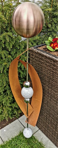 Skulptur deimos golden - golden, rose