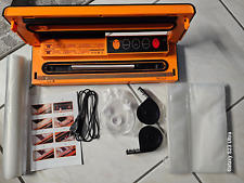 Vakkumfolienschweißgerät Agashe, wie neu, Top Zustand, 50 Beutel, 1 Rolle