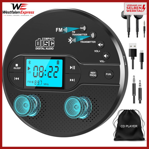 Player tragbar bluetooth - cd-player,