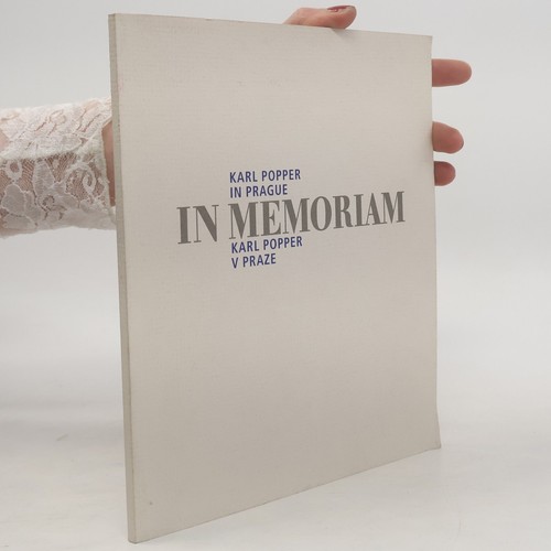 Memoriam karl popper in - memoriam,