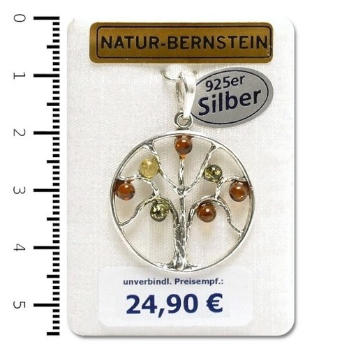 Bernstein anhänger modern - anhänger,