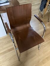   6 Designer Stühle, braun