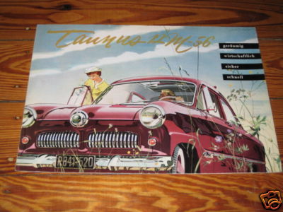 Prospekt ford taunus m - taunus, 12