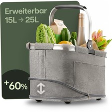 Praknu Einkaufskorb Faltbar